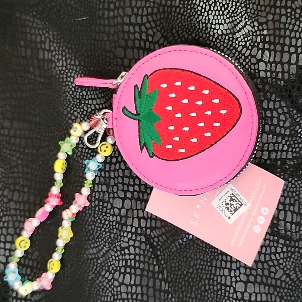 Skinny Dip pink coin purse